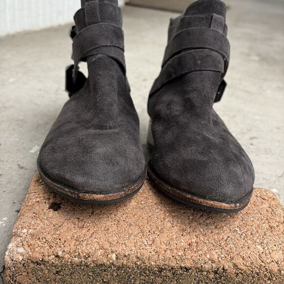 Paul Green suede ankle boots - Picture 4 of 7